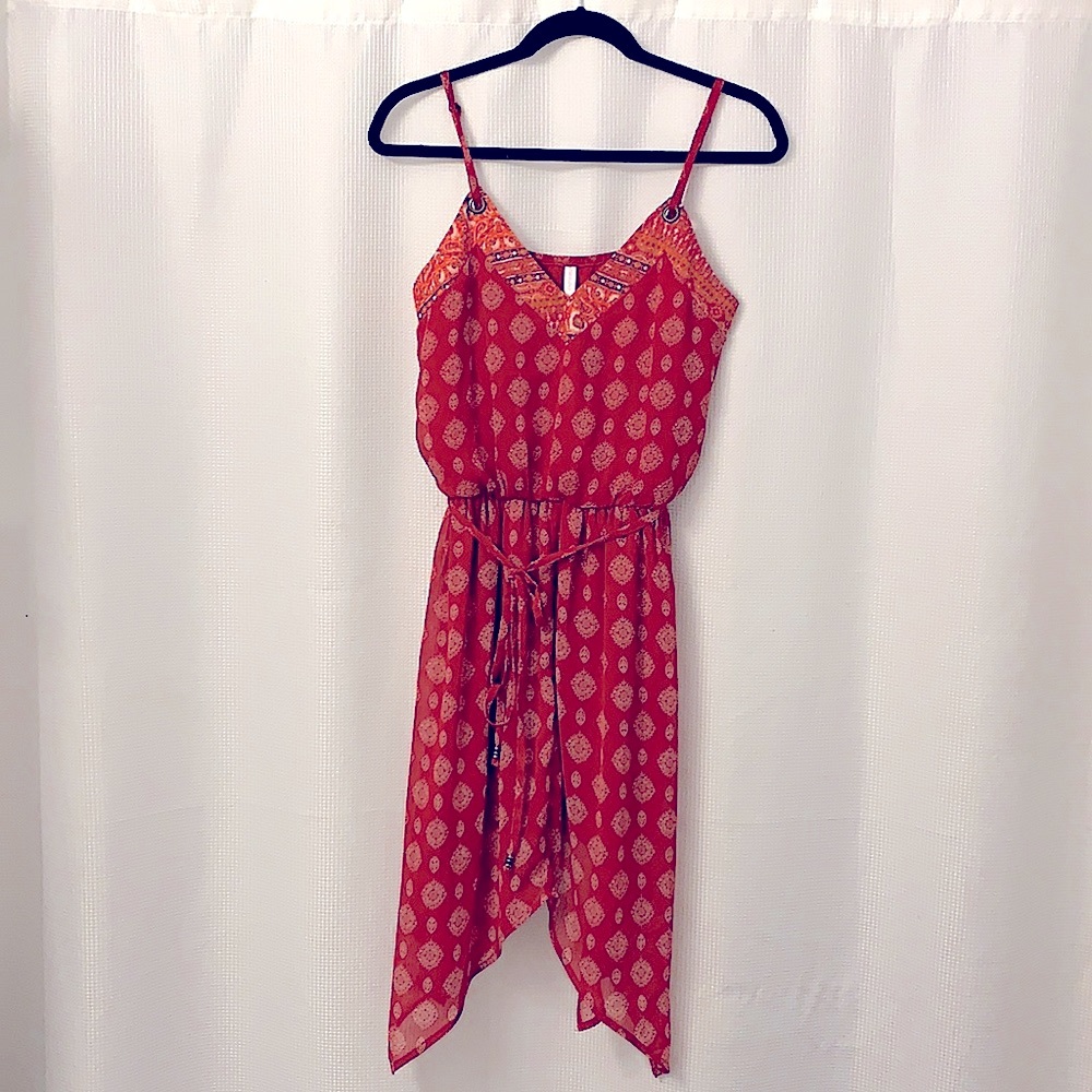Red Target Dress